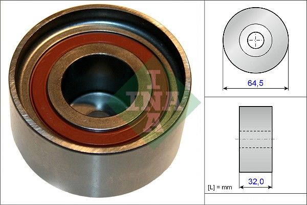 WILMINK GROUP Паразитный / Ведущий ролик, зубчатый ремень WG1253136